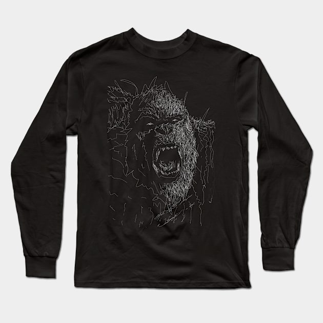 K O N G the K I N G Long Sleeve T-Shirt by PNKid